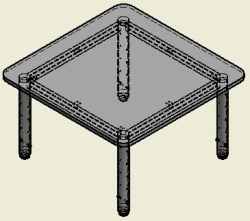 Children's Table for Preschools TV-ASDU-2.2.01-01