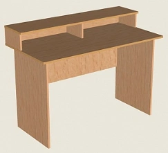 Library Table with Barrier, Model: АтСБ