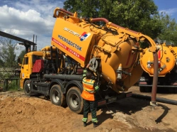 Specialized sewage cleaning machine DKT-Start 310 (e5) on KAMAZ 53605-A5 chassis