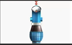 Diagonal Vertical Pump DVP - Model with Rotating Impeller