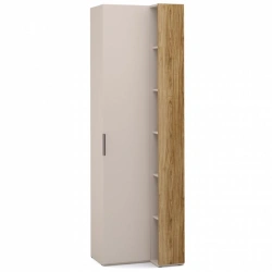 SOHO Transitional Cabinet FCE-02.DS/DT Beige with Shelf Oak 400/608