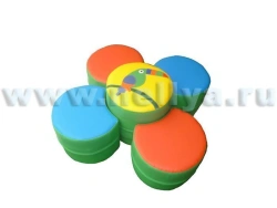 Round Play Furniture Set "Wider Circle" Nellya (5 Pieces)