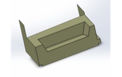 Rear Fiberglass Step for Vehicles 5299-5202730-02