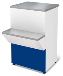 Nova Non-refrigerated Checkout Counter P2629 (Blue)