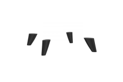 Brooklyn TV Stand 1500 in White Gloss, Model LD.685010.000