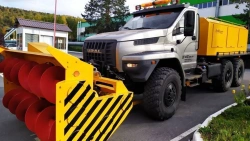 Snow Clearing Machine SShR-1 Model 7963 WB on Ural Chassis 4320-80, 4320-82, 55571-82