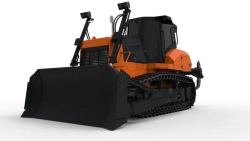 D14-I Bulldozer with YAMZ Engines for Earth Moving and Grading