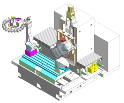 1000VBF Machining Center for Turbine Blade Processing