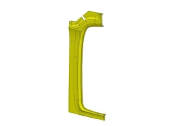 Front Inner Partition Panel for Driver's Compartment (Component 529222-7802021-60)