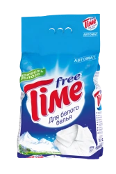 Universal Synthetic Powder Detergent "FREE TIME" for White Laundry