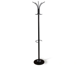 Elegant Classic Style Coat Rack with Metal Base SHT-655