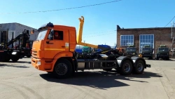Special Multilift with Hook Loader Equipment RN T15 Type 62E155 on KAMAZ 65115-A5, 65115-50 Chassis
