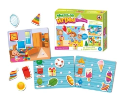 Smart Velcro Games: Learning Shapes