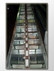 Chain Scraper Conveyor for Bulk Material Handling - TSC Model TSC-175N