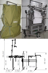 Osteomed Field Orthopedic Surgical Table SVPO for Military Use