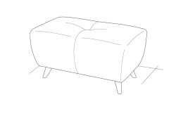 Versatile Ottoman Pouf for Home Decor