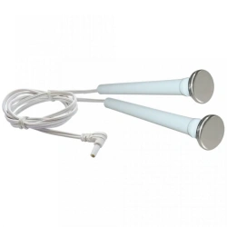 Dual Facial Electrode for Cosmetology Treatments