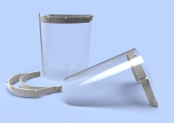 Reusable Face Shield for Respiratory and Eye Protection