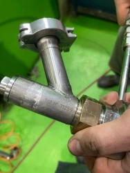 Vacuum Shutoff Valve AM243 Dn3-200 mm, Pn 0.1-1.6 MPa