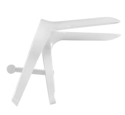 Sterile Polymer Gynecological Mirror Kusco Type D, Size XS, White