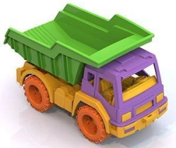 KamAZ Dump Truck Toy with Expandable Ladder and Crane