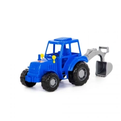 Altai Blue Tractor with Shovel (Mesh) - Model 84866