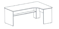 Ergonomic Desk for Office Use - Alliance-S Brand