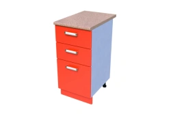 Kitchen Table-Cabinet KS-11 with 3 Drawers