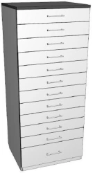 Wooden Archive Cabinet for Documents SHKA-1