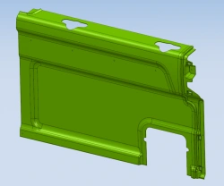 Front Left Side Upholstery for A65R33 - Code: 5402081-10