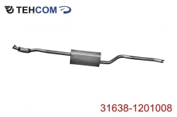 Exhaust Muffler for Patriot 2014 Model ZMZ 51432.10 (EURO 4) - 31638-1201008