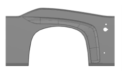 Front Right Arc Panel for Vehicles 5299-401-5402505/Z