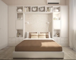 Wooden Bedroom Cabinet for Storage, Model: Nightstand No. 2