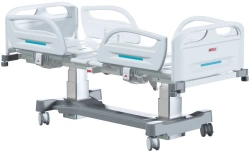 Electric Height-Adjustable Medical Bed with Plastic Backrests MEGI Swift 3