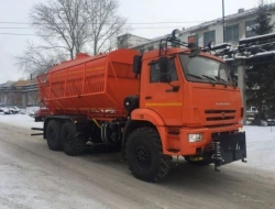 Combined Road Machine KDM 118001 on KAMAZ-43118-RR Chassis