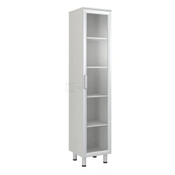 Single-Door Cabinet with 4 Shelves SM-2ST