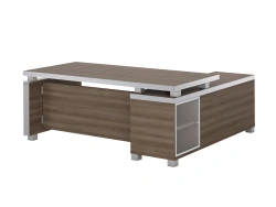 Executive Desk 2200 with Attached Cabinet, Art. EDV204