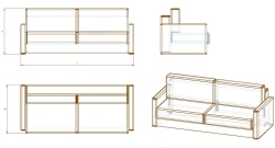 Two-Seater Sofa (Series D.2)