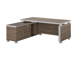 Executive Desk 1900 with Side Cabinet, Art. EDV205