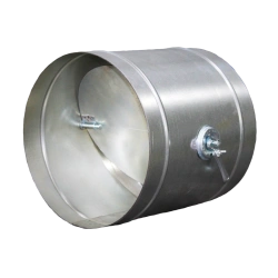Round Air Control Damper for Ventilation Systems