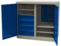 Metal Tool Cabinet for Organized Storage