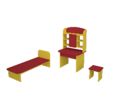 Children's Play Corner 'At the Doctor' DM7844