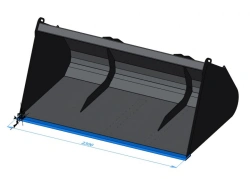 Universal Agricultural Loader Bucket Attachment PKU-0.8: Bucket PKU-0.8-5-05