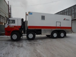 Self-Propelled Logging Lift PKS Model 69574P on KAMAZ-6560-53, KAMAZ-6560-54 Chassis