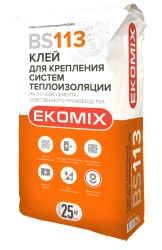 Fine-Grained Dry Adhesive Mixture for Thermal Insulation Systems BS 113