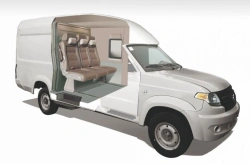 Special Vehicle Type 298943 N1 on UAZ-236021 or N1G on UAZ-236022 for Cargo and Passengers