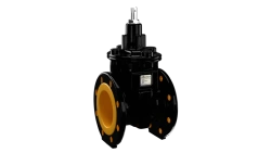 Rubber-Coated Wedge Valve for Gas Supply 31вч25р