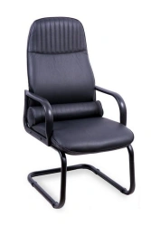 Non-Rotating Conference Chair with Metal Base - Dalia Model
