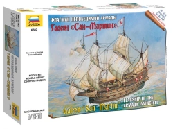 San Martin Galleon Model Kit for Creative Building