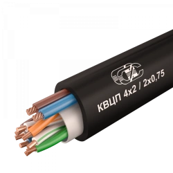 Combined Cable KVC-P 2x2x0.52/2x0.75 for Surveillance Systems